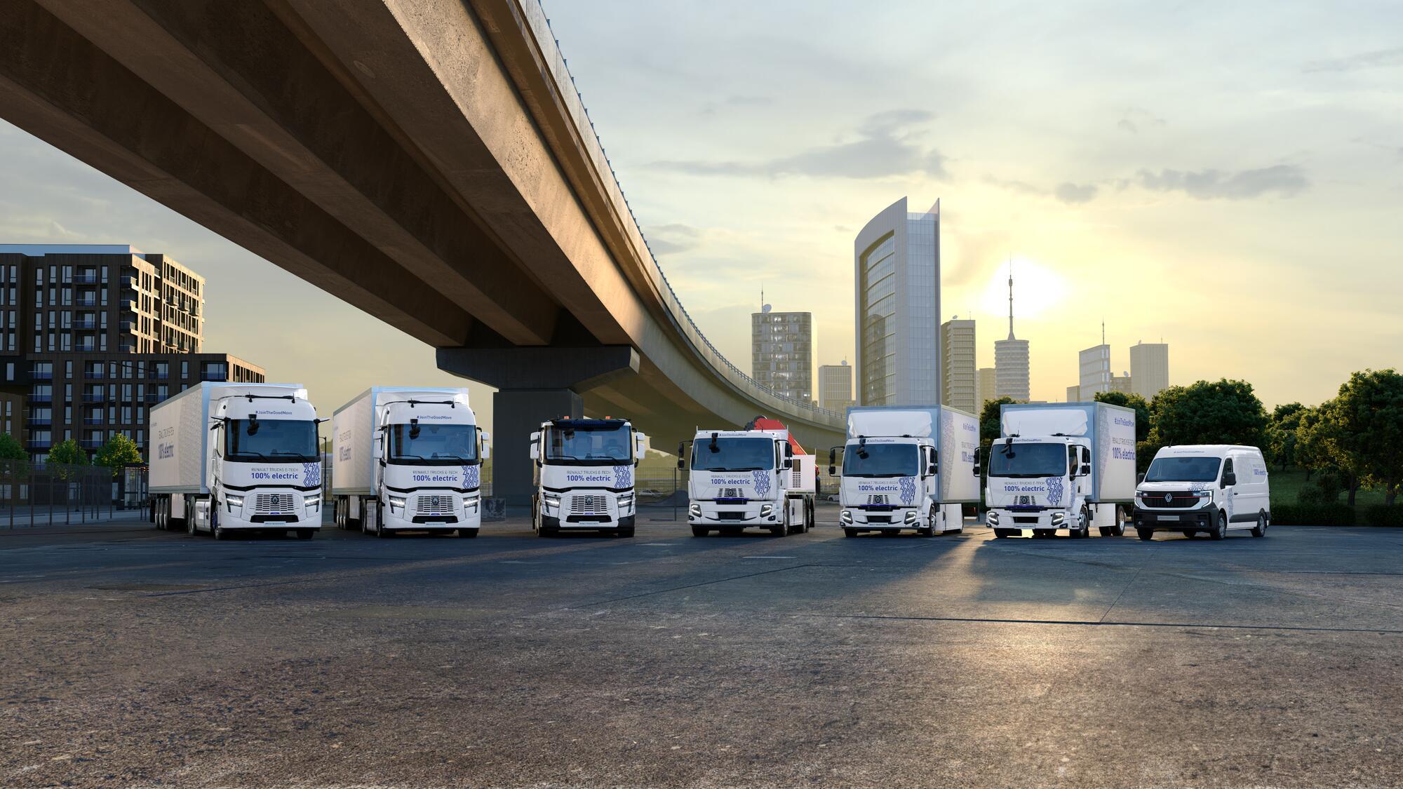 Renault Trucks E-Tech modellutvalg