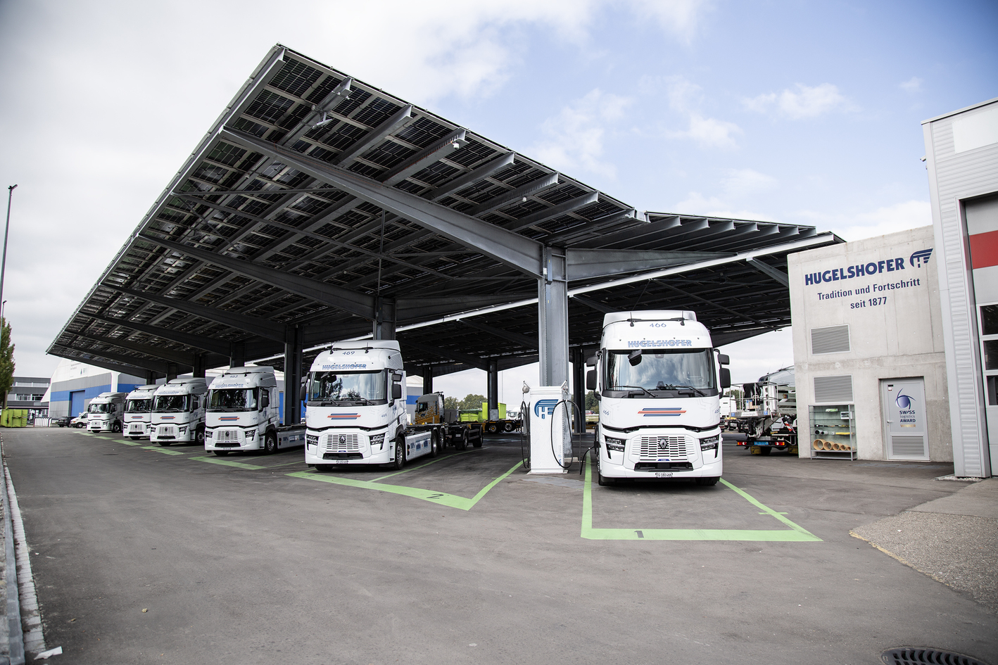 Renault Trucks E-Tech T hos Hugelshofer