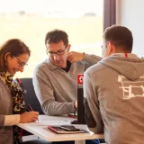 Møte på kontoret om finansieringsløsninger